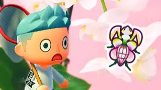 My Orchid Mantis Farm in Animal Crossing New Horizons