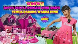 DISTA PUNYA RUMAH SERBA PINK😍!! FULL MAINAN PINK JUGA !! #viralvideos