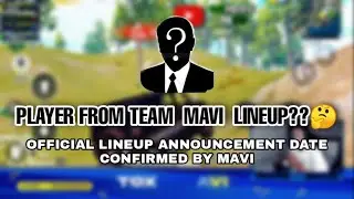 team MAVI revealed by mavi officially