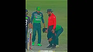 ball hit aleem dar 🥺