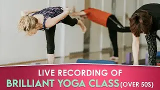 yoga exercises for strength over 50s
