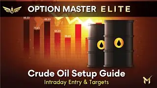 CRUDE OIL Trading Setup using Option Master EliteSetup using Initial Balance Range, Gapup/Gapdown