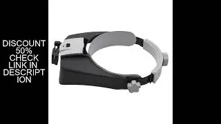 Head Mount Magnifier Glasses 1-5X 1-5X 6X 8X Loupe Helmet Magnifying Glass Hands Free Magnifier for
