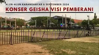 PERSIAPAN KONSER GEISHA DI ALUN-ALUN KARANGANYAR 6 SEPTEMBER 2024 #konser #geisha