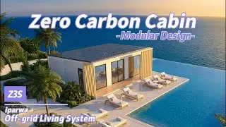Iparwa Z3S 54sqm Zero Carbon Cabin Villa #modularhouse #diyhouse