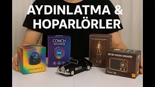🔥 BU ÜRÜNLER HEM IŞIK HEM SES VERİYOR! | En İyi Ucuz Teknolojik Ürünler İncelemesi