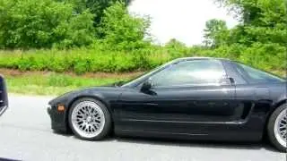 470hp Acura NSX vs. Turbo Dynosty 350Z