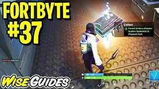 FORTBYTE #37 Found in a Disaster Bunker Basement in Pleasant Park Fortbyte 37 LOCATION