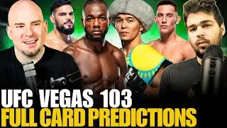 UFC Vegas 103 FULL CARD Predictions