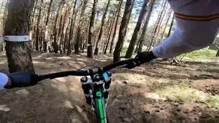 la Pinilla bikepark, pista: vertical