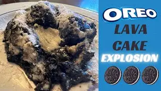 Low Calorie LAVA CAKE OREO Explosion | Simple High Protein Recipe for Weight Loss and Bodybuilding