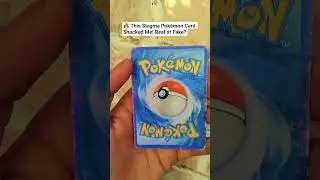 😱 Old Slugma Pok&eacute;mon Card 😳 | Pok&eacute;mon Shorts