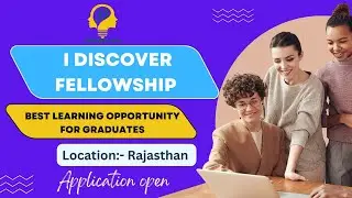 i Discover Fellowship | Kshamtalaya Foundation | STEP AHEAD Fellowship Preparations Support
