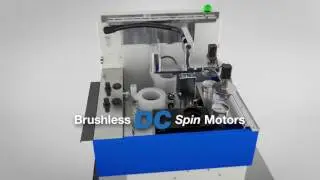 SDC's CrystalSpin UV-Cure Coating Equipment