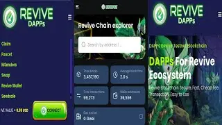 Revive Blockchain Testnet Network | Token Distribution | IVE TOKEN MINING  #ive #mining #crypto