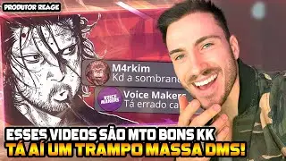 ERROS GROTESCOS nas minhas EDIÇÕES de RAP DE ANIME (M4rkim, Chrono, Ninja...) (REACT)