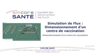 Simulation de Flux : Dimensionnement d’un centre de vaccination