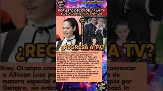 Allisson Lozz rechaza volver a las telenovelas tras casi 17 a&ntilde;os