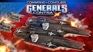 Command & Conquer Generals: Contra X Addon &ndash; 1v7 Brutal Challenge (Can I Survive?)