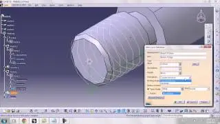 Catia Tutorial rosca externa
