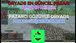 DRYADS EN GÜNCEL PAZAR FİYATLARI // DRYADS ELİT PAZARCISI İLE SERVER HAKKINDA MUHABBET