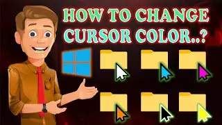 How to change cursor to custom color | Windows 10 || Quick Tech Tips