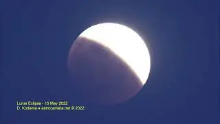 Lunar Eclipse 2022 Photobomb!