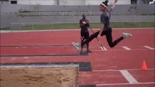 Track and Field - Training Tip Tuesday - Long Jump Hitch Kick