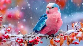 Gentle Snowfall & Birdsong - Piano Music for Peaceful Mind & Heart Healing ❄️🎶