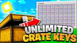 UNLIMITED CRATE KEYS on the best Minecraft 1.18.2 Skyblock Server...