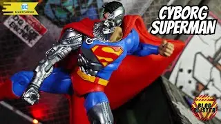 DC Multiverse Cyborg Superman Classic Review In Spanish