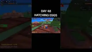 day 48| hatching eggs #growagarden #roblox #hatchingeggs #day48