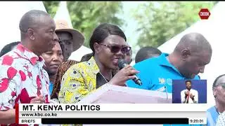 Mt Kenya residents urged to back Kenya Kwanza govt in 2027