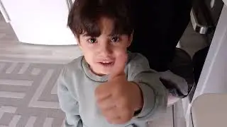 Arda ile birlikte çikolatalı pasta yaptık