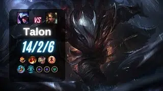 Talon Jungle vs Nidalee - EUW LoL Challenger 13.15