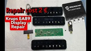 Krups EA89- Display Repair- What to do if replacing display does not work - My case