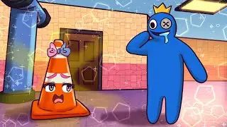 Zabawa w CHOWANEGO z Blue Rainbow Friends!❗👀 | ROBLOX