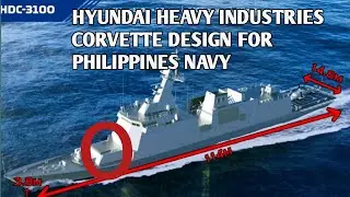 HHI Corvette design for Philippine Navy