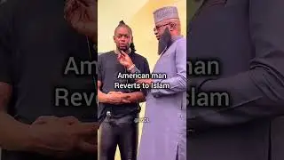 American Man Convert To Islam #allah #islamicvideo #shortvideo #shahadah #indian #usagirl #reels #us