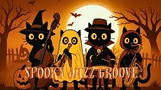 Black Cat Jazz Haunts the Night &ndash; Deep Bass Grooves for Halloween Focus and Chill