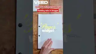 how to add tabs, navigator menu in blogger #blogger #menu #navigators #bloggerwebsite #pages #tabs