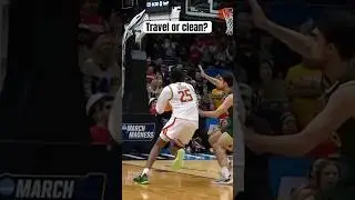 Did Derik Queen travel on his buzzer-beater?