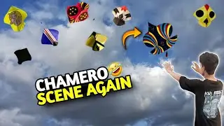 Chamero Scene On 😆 | Kite Catching with another kite ❤️&zwj;🔥 | Rawalpindi Kite Flying 