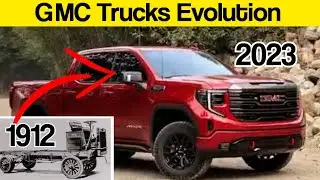 GMC Trucks Evolution 1912 to 2023 - American muscle cars - Toyota trucks