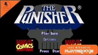 THE PUNISHER | SEGA Mega Drive / Genesis Playthrough | Capcom 1994 | Continue Player 2