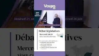 Ce soir sur #vosgestv et en replay sur YouTube #&eacute;lectionsl&eacute;gislatives