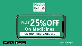 Flat 25% OFF on Medicines.Same-day Delivery. Free Home Delivery