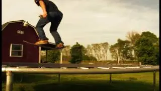 360 Shuvit 540 Trampboarding! HD