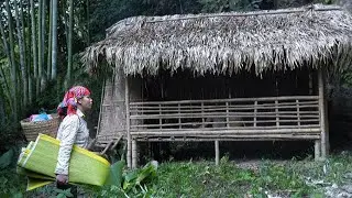 Poor girl driven from her home - Cleaned out an abandoned house deep in the forest.