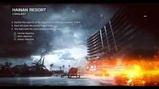 Battlefield 4: Hainan Resort Loading Screen